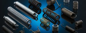 different types of metal springs or coil springs